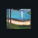 Edvard Munch - Moonlight Canvas Print<br><div class="desc">Moonlight - Edvard Munch,  1895</div>