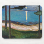 Edvard Munch - Moonlight Mouse Mat<br><div class="desc">Moonlight - Edvard Munch,  1895</div>