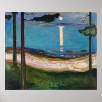 Edvard Munch - Moonlight
