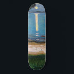Edvard Munch - Moonlight Skateboard<br><div class="desc">Moonlight - Edvard Munch,  1895</div>