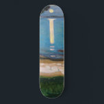 Edvard Munch - Moonlight Skateboard<br><div class="desc">Moonlight - Edvard Munch,  1895</div>