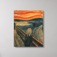 Edvard Munch Painting The Scream (Skrik) 1893