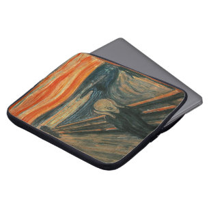 Edvard Munch Painting The Scream (Skrik) 1893 Laptop Sleeve
