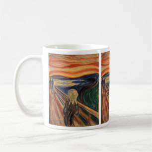 Edvard Munch Painting The Scream (Skrik) 1910 Coffee Mug