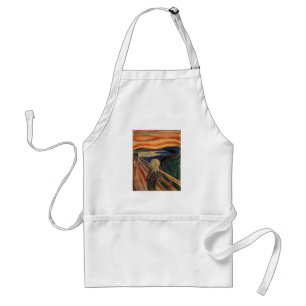 Edvard Munch Painting The Scream (Skrik) 1910 Standard Apron
