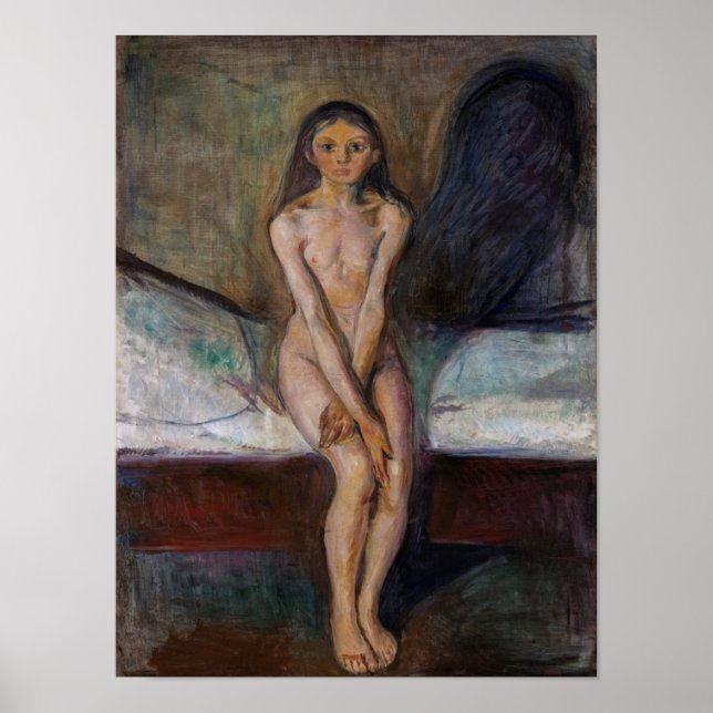 Edvard Munch - Puberty Poster (Front)