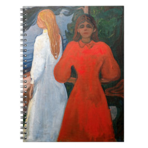 Edvard Munch - Red and White Notebook