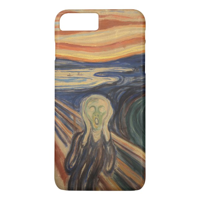Edvard Munch’s The Scream Case-Mate iPhone Case (Back)