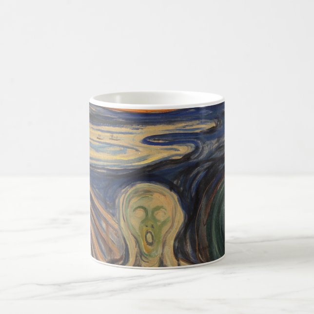 Edvard Munch’s The Scream Coffee Mug (Center)