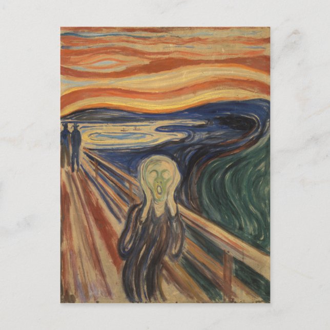 Edvard Munch’s The Scream Postcard (Front)