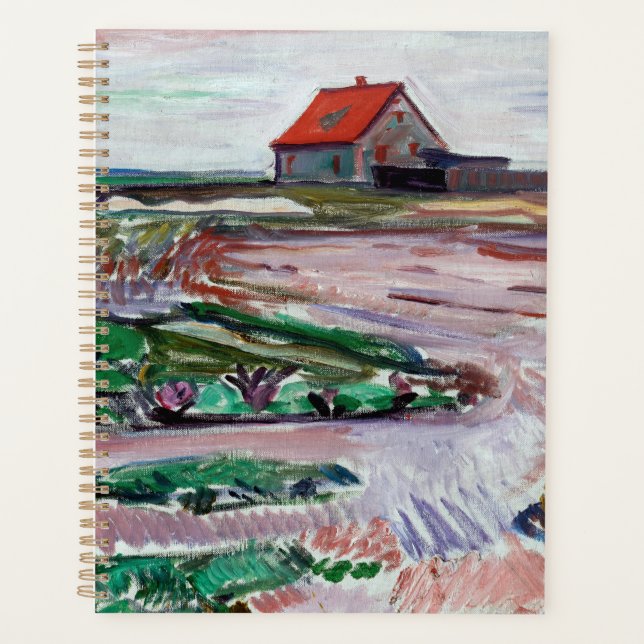Edvard Munch - Seashore. Landscape near Lubeck Planner (Front)