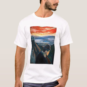 Edvard Munch - Sick Mood at Sunset, Despair 1892 T-Shirt