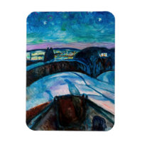 Edvard Munch - Starry Night 1922
