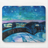 Edvard Munch - Starry Night 1922