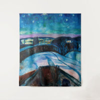 Edvard Munch - Starry Night 1922