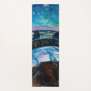 Edvard Munch - Starry Night 1922 Yoga Mat
