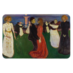 Edvard Munch - The Dance of Life Magnet