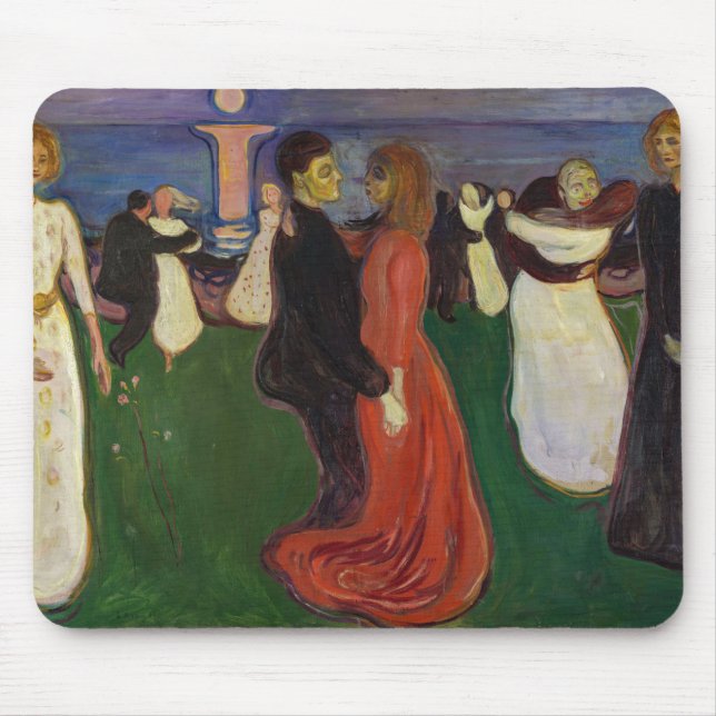 Edvard Munch - The Dance of Life Mouse Mat (Front)