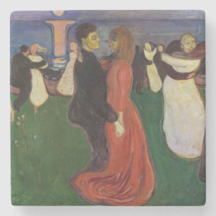 Edvard Munch - The Dance of Life Stone Coaster