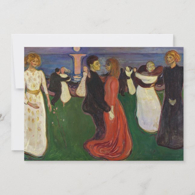 Edvard Munch - The Dance of Life Thank You Card (Front)