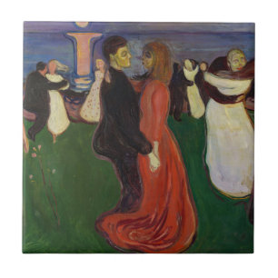 Edvard Munch - The Dance of Life Tile