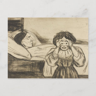 Edvard Munch - The Dead Mother and Her Child Postcard