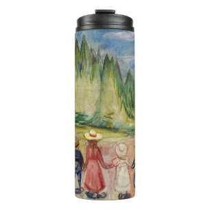 Edvard Munch - The Fairytale Forest Thermal Tumbler