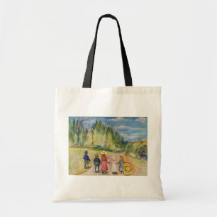 Edvard Munch - The Fairytale Forest Tote Bag