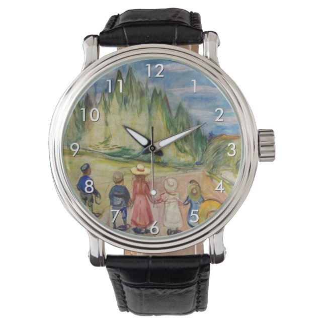 Edvard Munch - The Fairytale Forest Watch (Front)