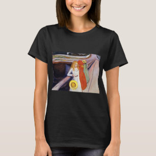 Edvard Munch - The Girls on the Bridge 1901 T-Shirt
