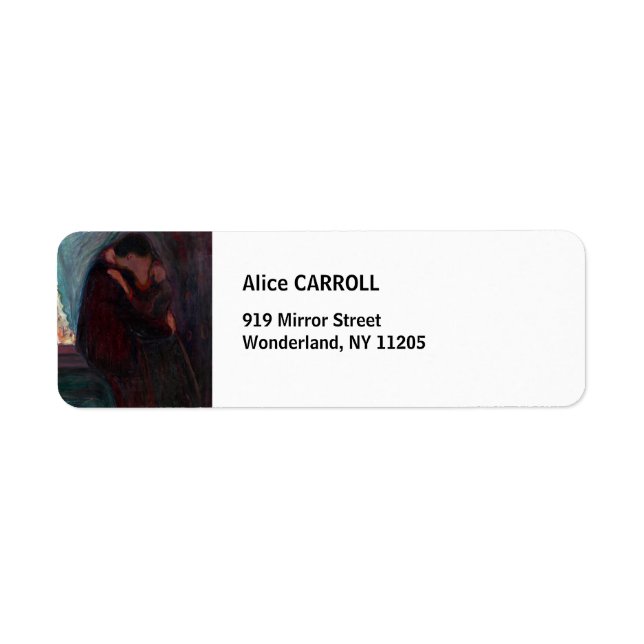 Edvard Munch - The Kiss (Front)