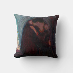 Edvard Munch - The Kiss Cushion