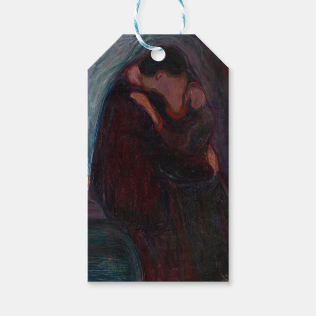 Edvard Munch - The Kiss Gift Tags (Front)