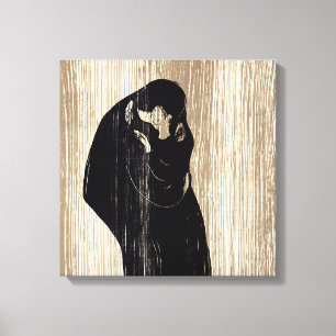 Edvard Munch - The Kiss IV Canvas Print