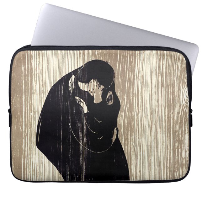 Edvard Munch - The Kiss IV Laptop Sleeve (Front)