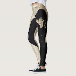 Edvard Munch - The Kiss IV Leggings