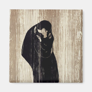 Edvard Munch - The Kiss IV Magnet