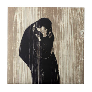Edvard Munch - The Kiss IV Tile