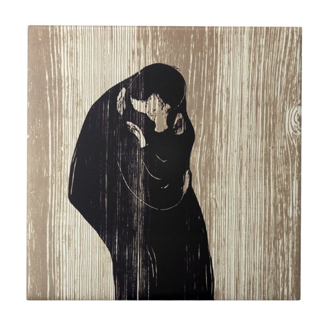 Edvard Munch - The Kiss IV Tile (Front)