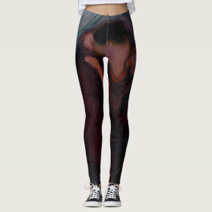 Edvard Munch - The Kiss Leggings