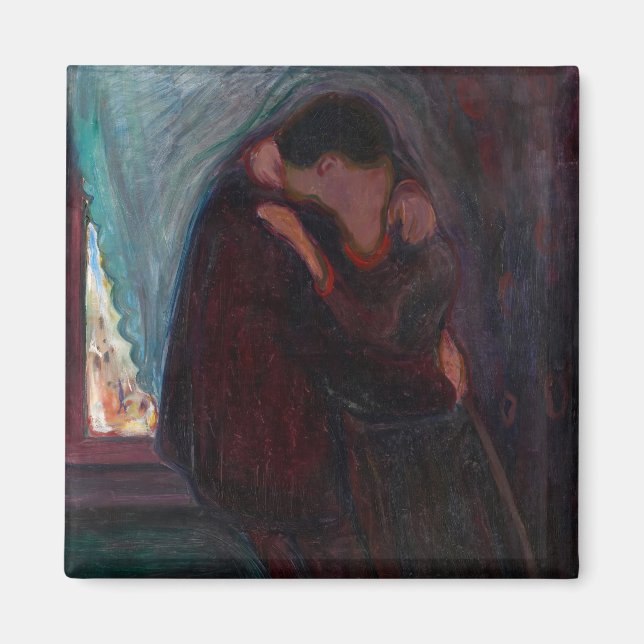 Edvard Munch - The Kiss Magnet (Front)