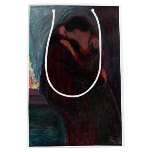 Edvard Munch - The Kiss Medium Gift Bag