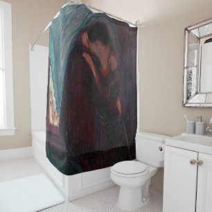 Edvard Munch - The Kiss Shower Curtain