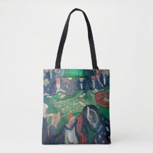 Edvard Munch - The Roulette Table in Monte Carlo Tote Bag