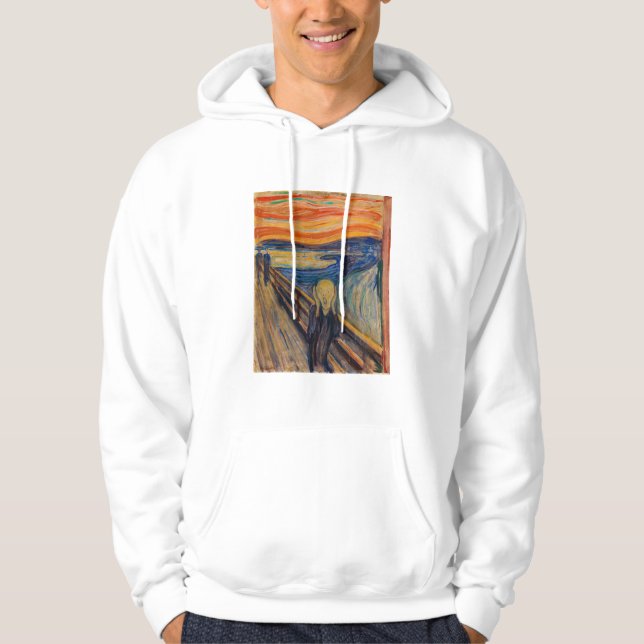 Edvard Munch - The Scream 1893 Hoodie (Front)