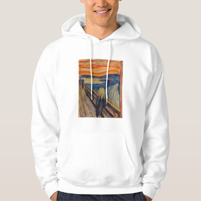 Edvard Munch - The Scream 1893 Hoodie (Front)
