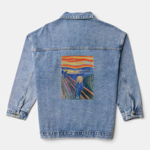 Edvard Munch - The Scream 1895 Denim Jacket