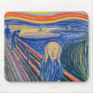 Edvard Munch - The Scream 1895 Mouse Mat