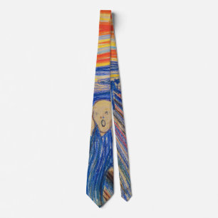 Edvard Munch - The Scream 1895 Tie