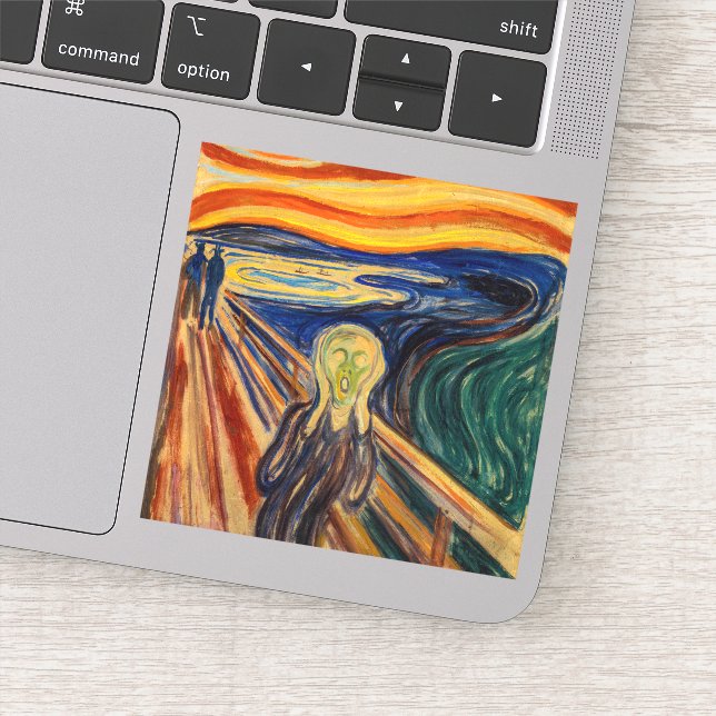 Edvard Munch - The Scream 1910  (Detail)